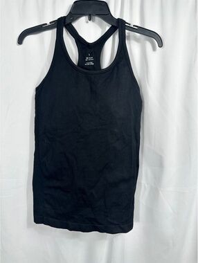Attraco Women's Black Racerback Tank Top Size Large